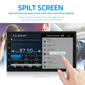Autoradio lettore multimediale Android 2din da 7/9/10 pollici lettore Gps Wifi lettore Dvd <span class=keywords><strong>Auto</strong></span> autoradio lettore mappe Gps - Product Image 3