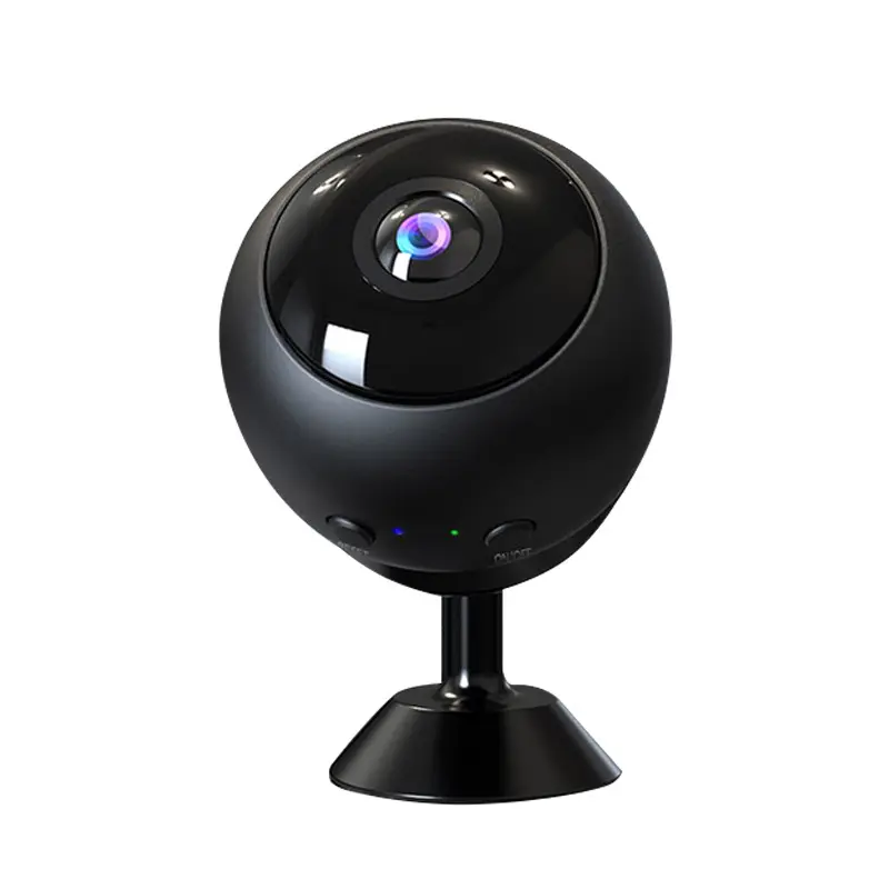 Kablosuz wifi akıllı güvenlik HD 1080p manyetik balıkgözü panoramik ev gözetim küçük kamera
