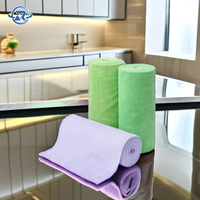 Serviette en microfibre, chiffon de nettoyage pour la cuisine, torchon de cuisine