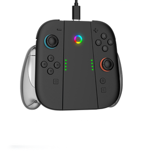 Poignée de manette rechargeable 2-en-1 pour Nintendo <span class=keywords><strong>Switch</strong></span> 2 Joypad Poignée de charge pour <span class=keywords><strong>Switch</strong></span> 2 Charger Grips - Product Image 5