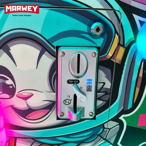 Tavolo da gioco arcade Air Hockey Marwey commerciale per interni con sistema a <span class=keywords><strong>punti</strong></span> e gettoni, modello Jumping Rabbit, in vendita - Product Image 4