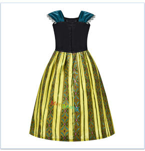 Disfraces de lujo de TV y películas para niñas, disfraz de princesa, disfraz de coronación de <span class=keywords><strong>Anna</strong></span>, reina de hielo, Halloween, Navidad, vestido de fiesta de cumpleaños - Product Image 3