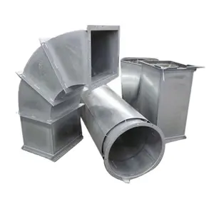 304 316 Customized Stainless Steel Chimney Flue Tube 20 Duct Ventilation Tube