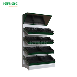 Gondole simple face haute capacité pour les noix, les céréales et les snacks en vrac - Product Image 1