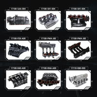 Collecteur d'admission d'air de moteur de voiture en aluminium K24A L15A pour Honda City cr-v Crv Accord Civic Fit Jazz Odyssey Vezel HR-V 2021 2022