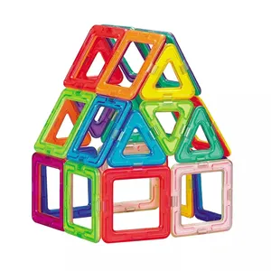 뜨거운 판매자 마그네틱 블록 교육 DIY 장난감 마그네틱 타일 어린이 장난감