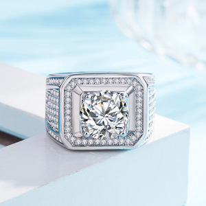 Nouvelle Arrivée 2026 – Bague de Mariage de Luxe en Cuivre et Zircon, Grande Taille, pour Homme – Bague de Mariage en Cuivre et Zircon pour Couple – Cadeaux Bijoux pour Homme - Product Image 4
