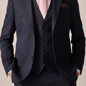 Ensemble de costume élégant pour homme, tendance, respirant, 100% coton, pour soirée et événements formels - Product Image 6