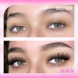 ขนตาปลอมแบบ 8 มิติ รุ่นแคทอาย ขนตาปลอมแบบวิสปี้ ขนมิ้งค์เทียม 10 คู่ รุ่น D โค้งงอนธรรมชาติ ทำมือ ขนตาแบบเต็มแถบ - Product Image 4