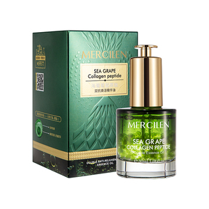 Tinh dầu dưỡng da collagen <span class=keywords><strong>peptide</strong></span> nho biển nhãn hiệu riêng, chống lão hóa kép, 30ml - Product Image 1