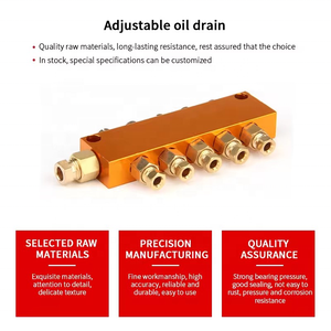 אביזרי צנרת נחושת בהתאמה אישית למפעלים, שסתום מפצל מתכוונן, מפיץ שמן, בעל תקן ISO 9001, תקן DIN, עמיד בפני קורוזיה - Product Image 2