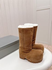 Plataforma de Calzado de Invierno de Diseño, Cálida, Impermeable, de Gamuza BB, Retro y a la Moda, de Alta Calidad - Product Image 2