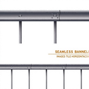 Barrière de sécurité routière en acier galvanisé en forme de W, barrière anti-collision pour autoroute, anti-corrosion, robuste, vente en gros Chine - Product Image 1