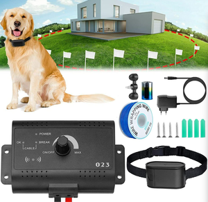 Waterproof Wired Electronic Fence <strong>Dog</strong> Top Electronic <strong>Fencing</strong> Device <strong>Collar</strong> Training Electric Shock <strong>Wireless</strong> <strong>Dog</strong> Fence - Product Image 1