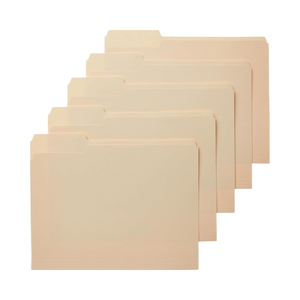 1/3-Cut Tab File <strong>Folders</strong> Assorted Positions <strong>Letter</strong> <strong>Size</strong> Manila Custom for Document Organization Storage Paper File <strong>Folders</strong> - Product Image 4