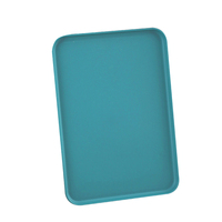 Personnalisation de plateau de service moderne Service de haute qualité en plastique mélamine bon marché en vrac plateaux de service alimentaire plateau de cafétéria