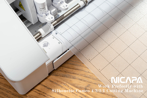Nicapa Standardgrip 12x12 <span class=keywords><strong>tapis</strong></span> <span class=keywords><strong>de</strong></span> coupe pour <span class=keywords><strong>Silhouette</strong></span> <span class=keywords><strong>Cameo</strong></span> <span class=keywords><strong>4</strong></span>/3/2/1 <span class=keywords><strong>Cameo</strong></span> 5 accessoires <span class=keywords><strong>tapis</strong></span> <span class=keywords><strong>de</strong></span> coupe <span class=keywords><strong>de</strong></span> remplacement - Product Image 4
