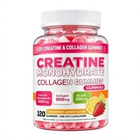 Gummies de créatine pour femmes 5000mg, collagène et vitamines, personnalisables en usine