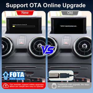 Module de rétrofit portable sans fil <span class=keywords><strong>CarPlay</strong></span> et Android Auto pour <span class=keywords><strong>Audi</strong></span> A1/<span class=keywords><strong>Q3</strong></span> 2012-2018, prise en charge de l'assistance vocale tactile et de la caméra, 12V - Product Image 5