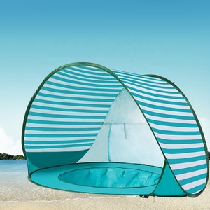 Tente de plage imperméable portative de bébé avec la protection UV enfants jouent l'ombre pour la piscine pour l'<span class=keywords><strong>abri</strong></span> du soleil de camping - Product Image 3