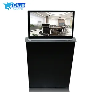 Ultra-thin HD Screen Lcd Monitor Lift Motorized Lcd Screen Lift System Factory Customize 17.3 Inch Audio And Media Monitor Lift