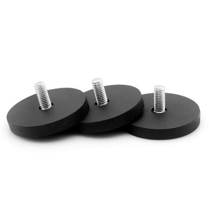 Imán recubierto de goma de 66 mm de diámetro, soporte magnético para fijación de luces, base de acero - Product Image 4