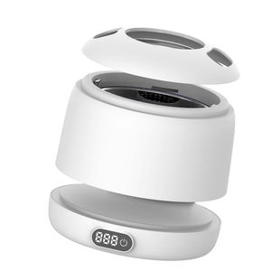 Split Type High Frequency <b>Electric</b> Ultrasonic Cleaner UV for Dental Braces Retainers 200ml Capacity Household Use Digital Timer - Product Image 1