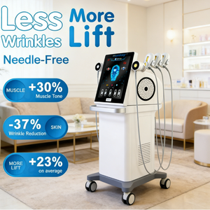 Appareil de beauté portable EMS RF 2026 sans <span class=keywords><strong>injection</strong></span> pour lifting du <span class=keywords><strong>visage</strong></span>, élimination des rides, raffermissement de la peau, anti-âge et remodelage du <span class=keywords><strong>visage</strong></span> en <span class=keywords><strong>V</strong></span> - Product Image 1