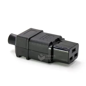 Conector hembra de corriente alterna IEC 320 C19, 16A, CE/ROHS