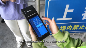 Android Ticketing POS Terminal with Printer Bus <strong>Railway</strong> Ticketing System with Reports and <strong>Management</strong> - Product Image 3