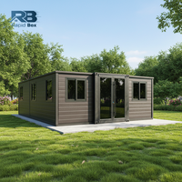 Maison préfabriquée personnalisée petite maison modulaire 2 3 4 chambres à coucher abri de jardin conteneur extensible avec toilette cuisine Australie