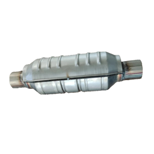 XG-AUTOPARTS高性能圆形<span class=keywords><strong>2</strong></span> "<span class=keywords><strong>2</strong></span>.5" <span class=keywords><strong>3</strong></span> "英寸陶瓷金属基材通用催化转化器 - Product Image 1