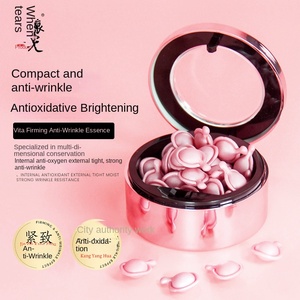 Suero Facial Orgánico <span class=keywords><strong>de</strong></span> Alta Gama Antiarrugas y Reafirmante con Cápsulas Vegetales para el Cuidado Facial - Product Image 5