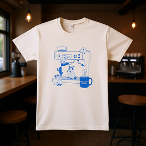 Camiseta Nocturnal Coffee, camiseta gráfica unisex de manga corta con cuello redondo para adultos - Product Image 3