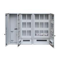 Boîtier de compteur électrique transparent en acier/acier inoxydable 304 IP54, facile à lire, pour compteur de puissance résidentiel intérieur Shangyi