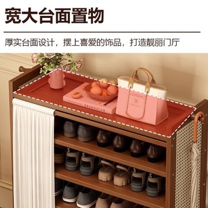 Meuble à chaussures étroit et anti-poussière de style antique pour <span class=keywords><strong>couloir</strong></span>, dortoir, location, <span class=keywords><strong>rangement</strong></span> de chaussures, Nouveauté 2025 - Product Image 2