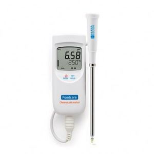 HANNA HI99162 pH-mètre portable pour lait, contrôle ponctuel pendant le traitement, pH-mètre numérique portable professionnel étanche Hanna - Product Image 5