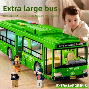 Grande ambulance jouet en plastique à l'échelle 1:87, avec cinq portes ouvrables, modèle réaliste avec musique et histoires, pour garçons et filles de 0 à 24 ans - Product Image 2