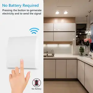 SUMMAO Saklar Pintar Lampu Wifi, Kontrol Aplikasi WiFi Pintar Tahan Air IP65 Wifi