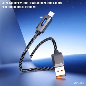 Type <b>C</b> Data <b>Cable</b> 1M Nylon Fast Charge For Mobile Phone <b>USB</b> <b>To</b> Type <b>C</b> - Product Image 2