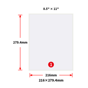 Waterproof <b>A4</b> Blank Label Sheets Strong Glue <b>A4</b> Self Adhesive Stickers For Address Jar Bottle - Product Image 4