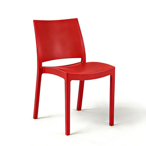 Silla Apilable Comercial de Plástico en Oferta, Multicolor, con Respaldo Cuadrado, <span class=keywords><strong>para</strong></span> Interiores y Exteriores, Impermeable, <span class=keywords><strong>para</strong></span> Comedor y Cocina - Product Image 2