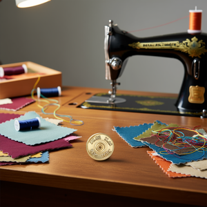 Botón de Fijación Dorado ILAN de 10 mm, 20 Piezas, para Ropa - Product Image 3