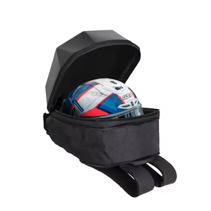 Sac à dos de moto personnalisé avec publicité, motocycliste à pied, casque de motocycliste, yeux dynamiques, lumière LED, diode, sac à dos de moto - Product Image 5