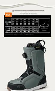 Bottes de <span class=keywords><strong>ski</strong></span> personnalisables en matériau PU imperméable, à enfiler rapidement, antidérapantes, amortissantes, pour le freestyle, multifonctionnelles - Product Image 5