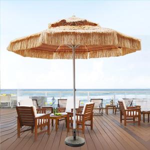 Sombrilla de Patio Elegante Estilo <span class=keywords><strong>Romano</strong></span> para Exteriores con Poste Central, Protección Solar para Jardín, Piscina y Cafetería - Product Image 3