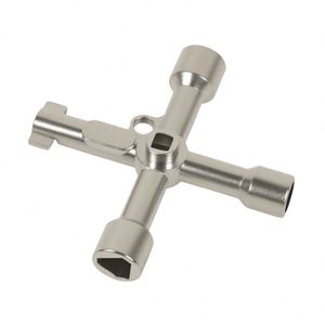 Destornillador Magnético 4 en 1 de Acero Cromado Portátil <span class=keywords><strong>para</strong></span> Reparación, Extracción de Tuercas, Llave de Tubo DIY, Herramienta Manual OEM - Product Image 1