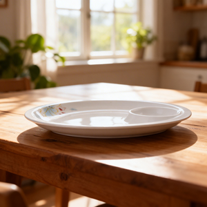 Platos de plástico de melamina rectangulares desechables impresos personalizados <span class=keywords><strong>BEYO</strong></span> pigmentados para fiestas y eventos - Product Image 4