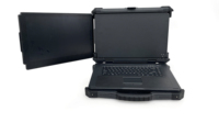 Nouvel ordinateur portable robuste et étanche Intel I7/I9 haute performance, 15,6 pouces, triple écran, alliage d'aluminium, MIL-STD-810H, SSD Intel