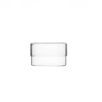 Conteneur de rangement portable multifonctionnel et flexible pour vaisselle, bouteille en verre imprimée avec couvercle à clipser – Idéal pour la rentrée scolaire